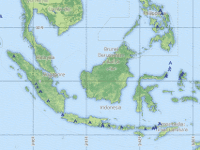 Volcanos in South Asia