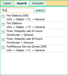Search Panel