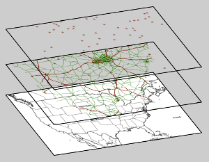 Map with Layers Expanded